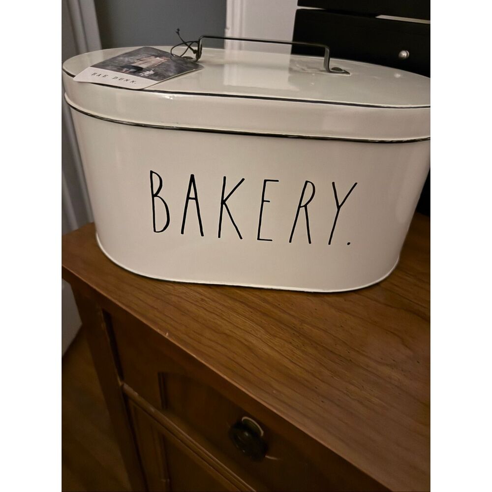 Rae Dunn Bakery Box Metal